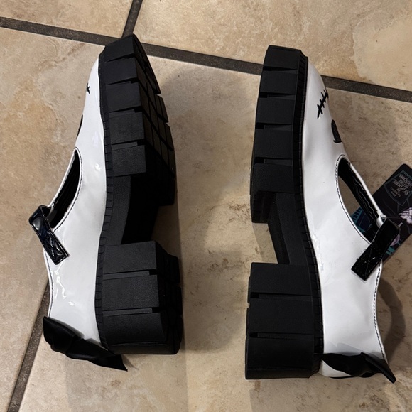 Disney Black and White Platform Shoes - Picture 6 of 7